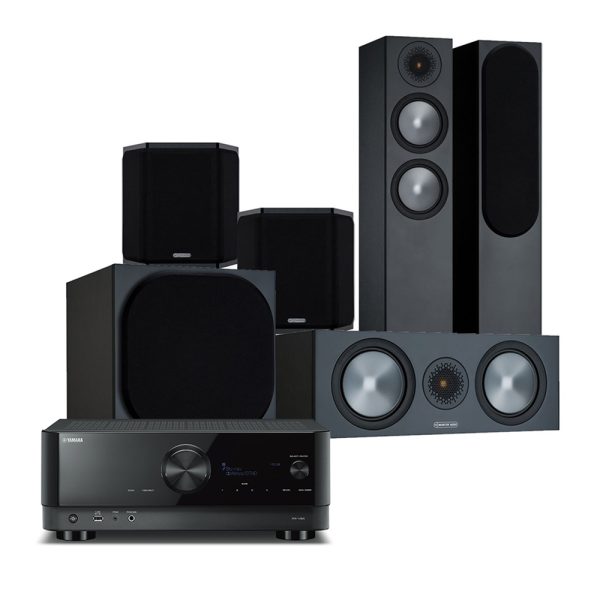 Yamaha RX-V6A & Monitor Audio Bronze 200 AV 5.1