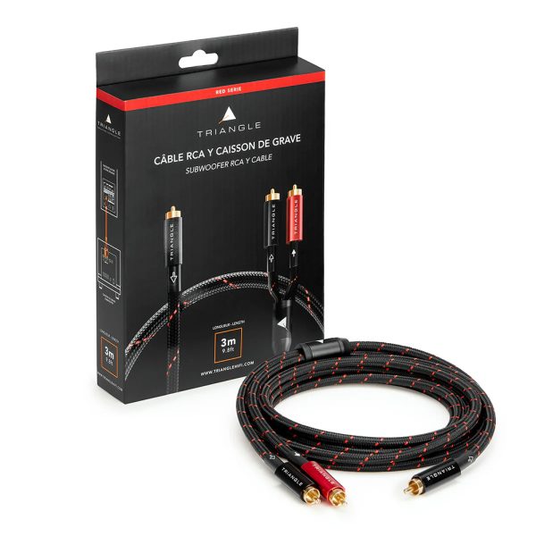 Triangle Red RCA Y