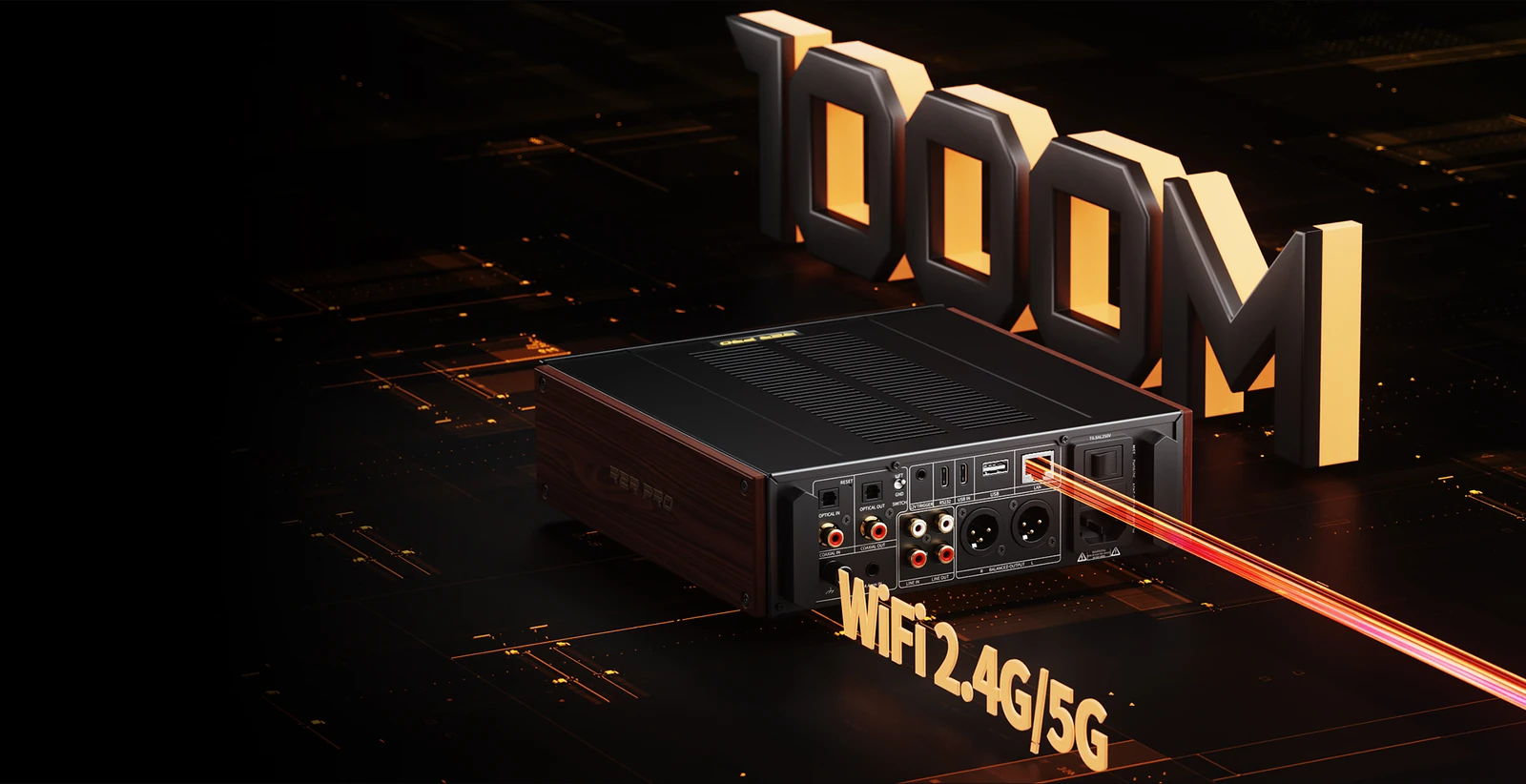 Gigabitni Ethernet i dvopojasni Wi-Fi uređaja FiiO K17 R2R