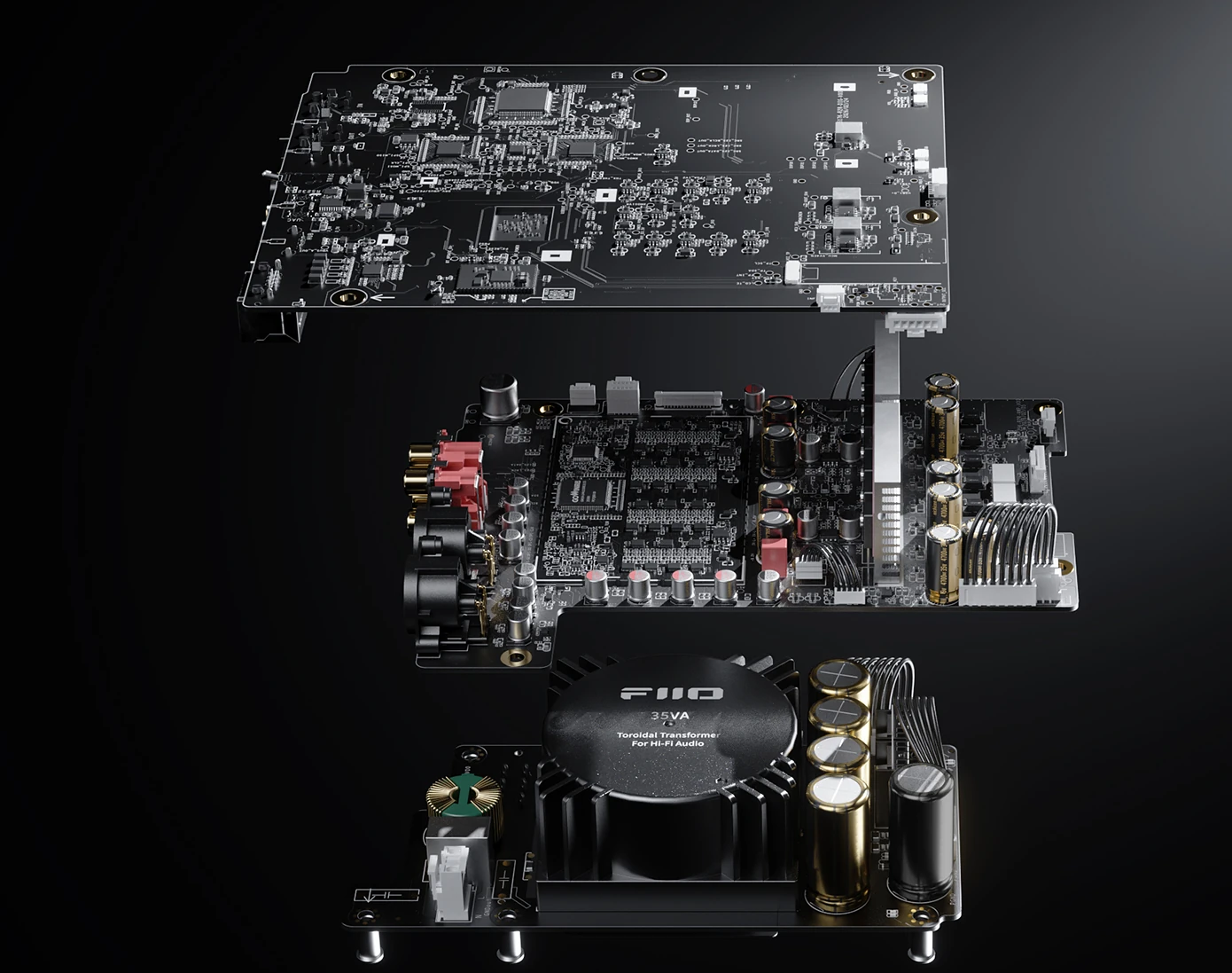 Odvojene elektronske pločice FiiO K17 R2R